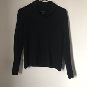 Privé Black Cashmere Sweater